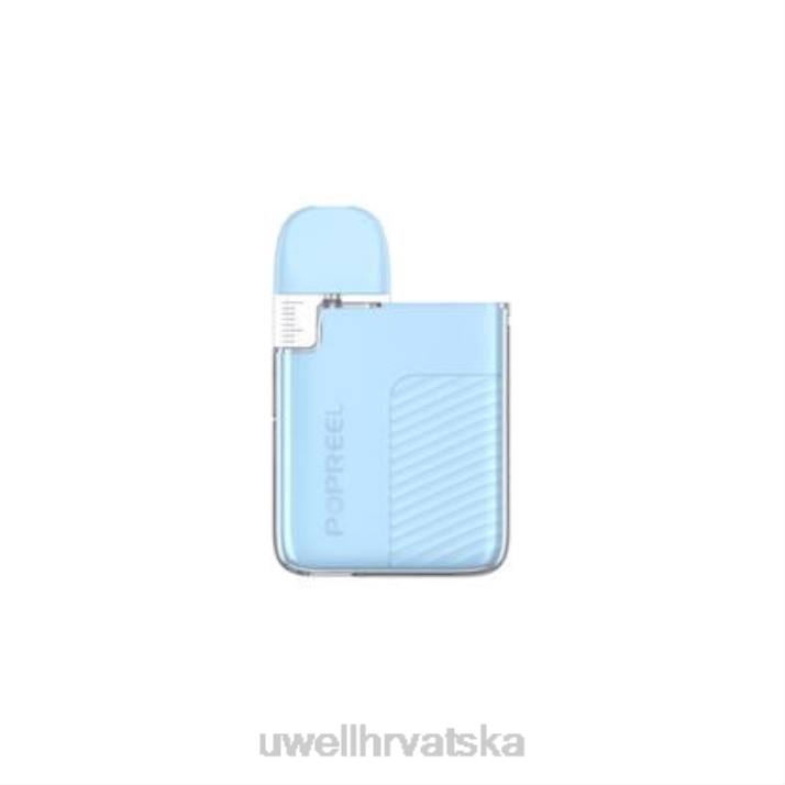 UWELL POPREEL PK1 komplet mahuna | 520 mah N4TP53 UWELL disposable vape makaron plava